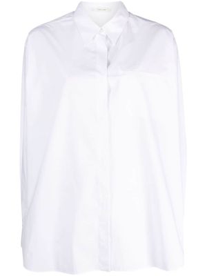 The Row Eleni cotton shirt - White