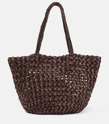 The Row Estelle crochet tote bag