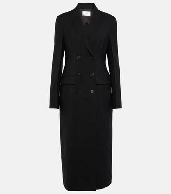 The Row Evy double-breasted wool and mohair coat