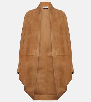 The Row Flo suede coat
