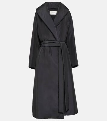 The Row Francine silk-blend coat