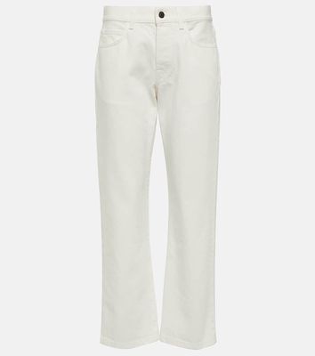 The Row Goldin mid-rise slim jeans
