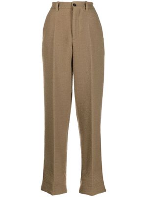 The Row Gustavo straight-leg trousers - Brown