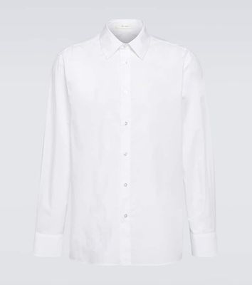 The Row Julio cotton poplin shirt