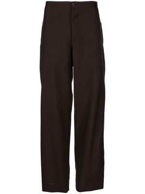 The Row Kenzai straight-leg trousers - Brown