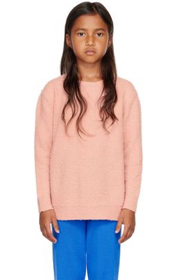The Row Kids Pink Bunny Sweater