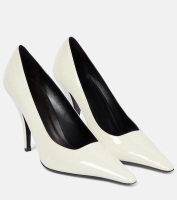 The Row Lana patent leather pumps