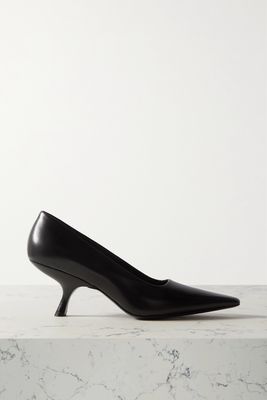 The Row - Leather Pumps - Black