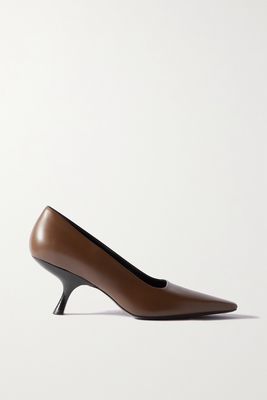 The Row - Leather Pumps - Brown