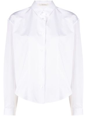 The Row long-sleeve cotton shirt - White