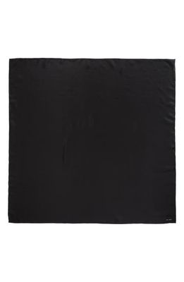 The Row Margault Silk Scarf in Black