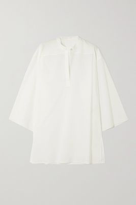 The Row - Omao Oversized Cotton-voile Tunic - Ivory