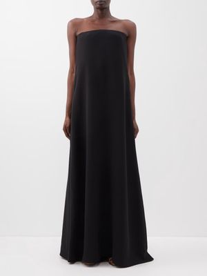 The Row - Pau Bandeau Silk Gown - Womens - Black