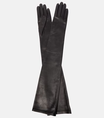 The Row Simon leather gloves