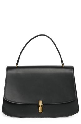 The Row Sofia Leather Handbag in Black Shg