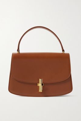 The Row - Sofia Mini Leather Tote - Brown