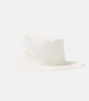The Row Sofia silk bucket hat