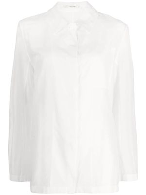 The Row Somik classic-collar shirt - White