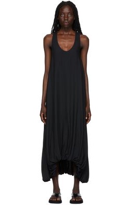 The Row SSENSE Exclusive Black Copo Maxi Dress