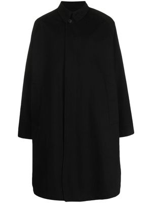 The Row Tavish cotton-blend coat - Black