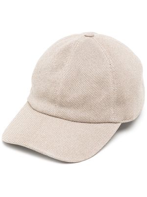 The Row textured baseball cap - Neutrals