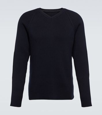 The Row Tomas ribbed-knit cotton sweater