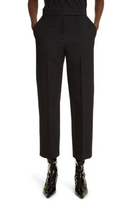 The Row Vesta Wool Crop Pants in Black