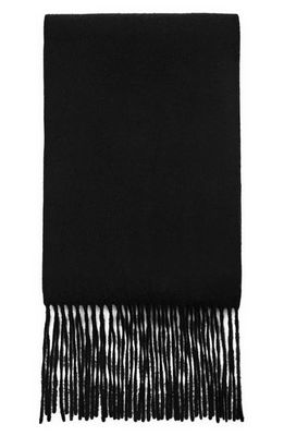 The Row Victoire Cashmere Scarf in Black