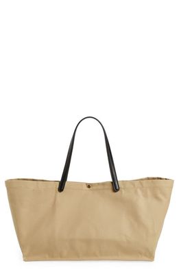 The Row X-Large Idaho Canvas Tote in Beige