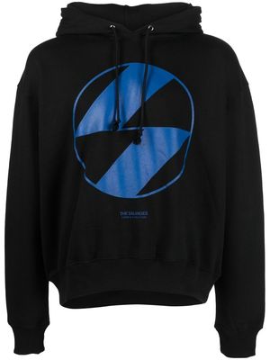 The Salvages logo-print hoodie - Black