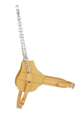 The Simone Leather & Chain Dog Harness