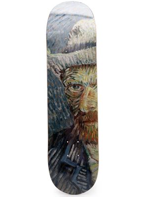 The Skateroom Vincent Van Gogh printed wooden skateboard - Neutrals