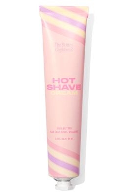 The Skinny Confidential Hot Shave Cream in White