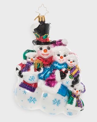 The Snowman Family Christmas Ornament
