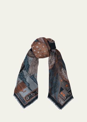 The Song Deer Cashmere Scarf
