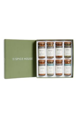 THE SPICE HOUSE Barbecue Deluxe 8-Piece Spice Collection in Green