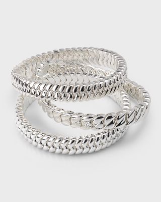 The Super Silver Stack, Set of 3