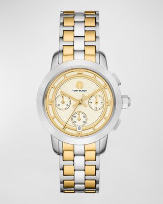 The Tory Chronograph Watch - Two-Tone Stainless Steel