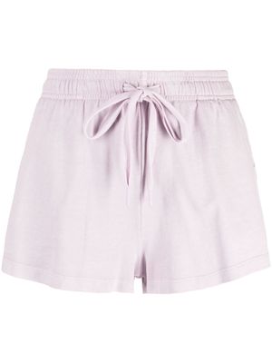 The Upside Akasha Zippy organic cotton shorts - Purple