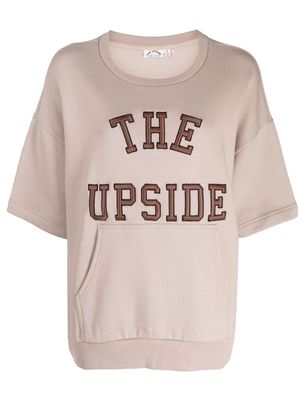 The Upside Alba organic cotton T-shirt - Brown