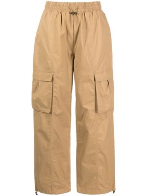 The Upside cargo-pockets organic cotton track pants - Brown