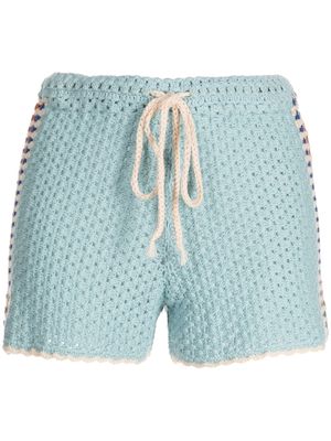 The Upside Castillo organic cotton shorts - Blue
