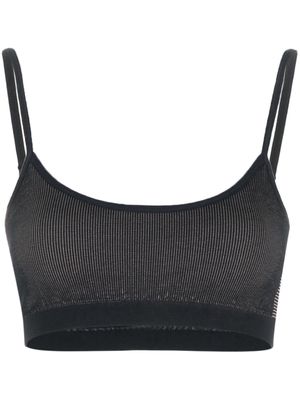 The Upside fine-ribbed sports bra - Brown