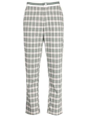 The Upside Grove Franca checked pant - Green