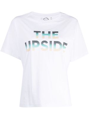 The Upside Jodhi slogan-print T-shirt - White