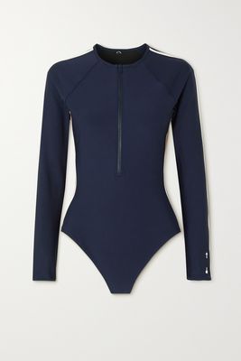 The Upside - Lanai Maya Striped Recycled Swimsuit - Blue