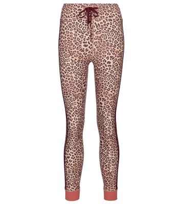 The Upside Leopard-print high-rise leggings