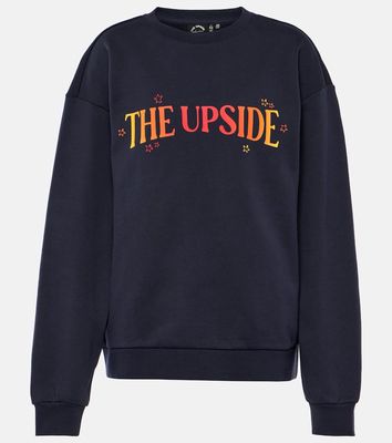 The Upside Magic Saturn logo cotton sweatshirt