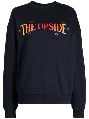 The Upside Magic Saturn organic cotton sweatshirt - Blue