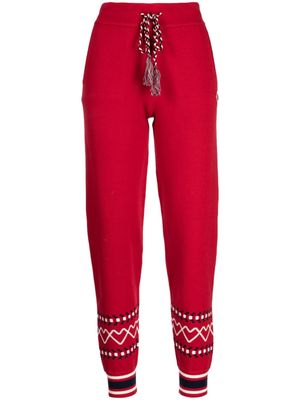 The Upside Monterosa Jojo organic cotton track pants - Red